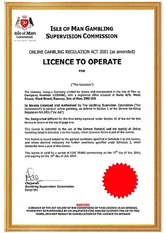 Lisensi Perjudian